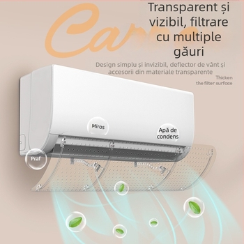 Parbriz transparent pentru aer condiționat, parbriz transfrontalier, vânzare fierbinte, comerț exterior, deflector de aer condiționat, parbriz de uz casnic
