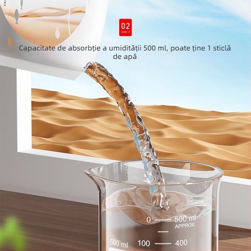 Japonia Dehumidificare Bag Desicant Rezistent la Umiditate Mucegai-Rezistent Sac Interior Dulap Hangable Dormitor Studenți Eliminare a Umidității și Absorbție a Umidității Artefact