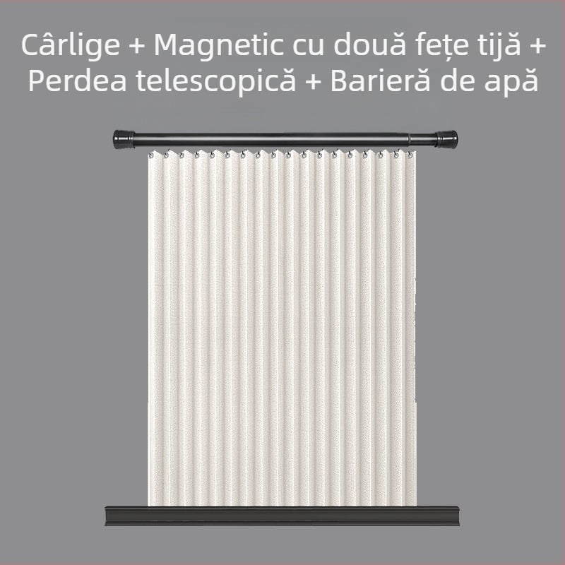 Perdea de duș magnetică pliabilă, costum pentru baie, perdea pentru ușă, toaletă, perdea invizibilă pentru despărțire, impermeabilă, mucegăită, vânzări directe din fabrică
