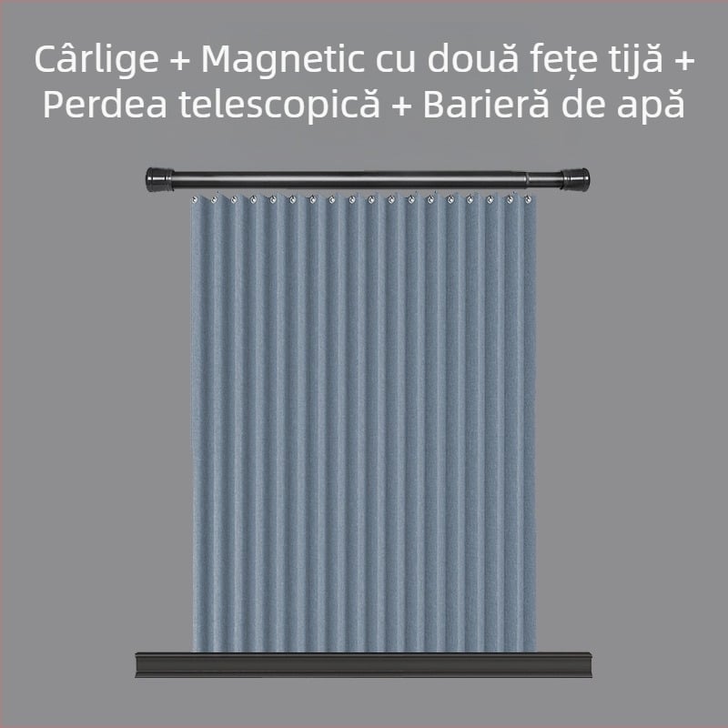 Perdea de duș magnetică pliabilă, costum pentru baie, perdea pentru ușă, toaletă, perdea invizibilă pentru despărțire, impermeabilă, mucegăită, vânzări directe din fabrică