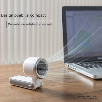 Ventilator de gât fără lamă transfrontalier cu afișaj digital, ventilator turbo, pliabil, portabil, generator de logo-uri