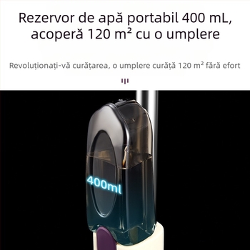 Mop cu pulverizare fără îndoire, Mop plat rotativ, Mop leneș fără îndoire, Spray dezinfectant, Spray ușor umed, Mop cu pulverizare orizontală