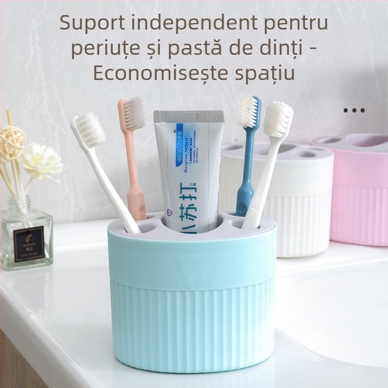 Periuță de dinți de uz casnic pentru toaletă, periuță de dinți, pastă de dinți, suport de depozitare, suport pentru periuță de dinți electrică, set de cutii de depozitare pentru cupluri, fără găuri, suporturi dentare