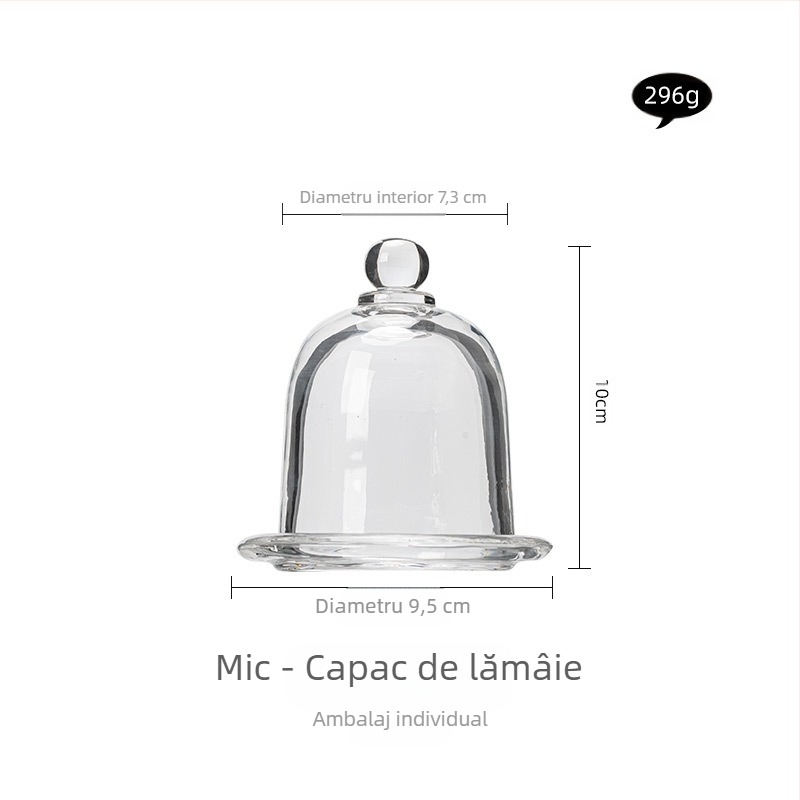 Tavă mică pentru pâine cu tort, capac transparent pentru tort, ceai de după-amiază, farfurie pentru desert, ornamente, farfurie pentru degustare de fructe, mini stand de afișare