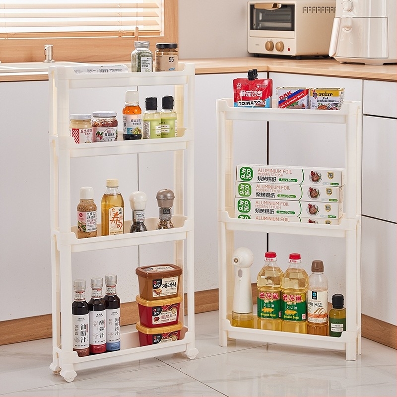 Raft de depozitare pentru bucătărie, multistrat, raft de depozitare diverse, dulap de depozitare Gap, raft de depozitare Gap, cărucior pentru casă