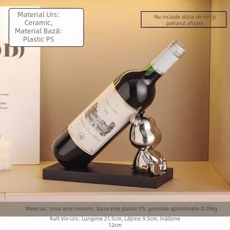 Raft de vin roșu Time and Time, ornamente en-gros, lumină de lux pentru sufragerie, bufet, decorațiuni pentru dulap de vin, raft de vin, decorare de nivel înalt, sens