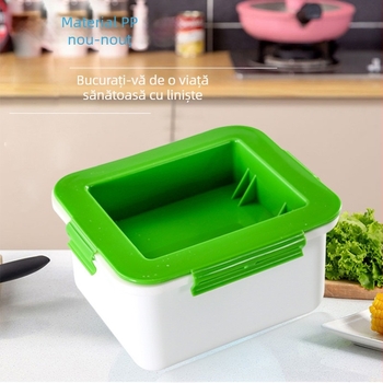 Cutie de scurgere a salatei în bloc de tofu de la producător, presă de tofu pentru bucătărie, storcător de apă, filtru de apă