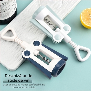 Deschizător de capace, deschizător de sticle de vin nou, creativ, de înaltă calitate, pentru vin, din oțel inoxidabil, spirală, burghiu de vin, ustensile de bucătărie, articole de vin