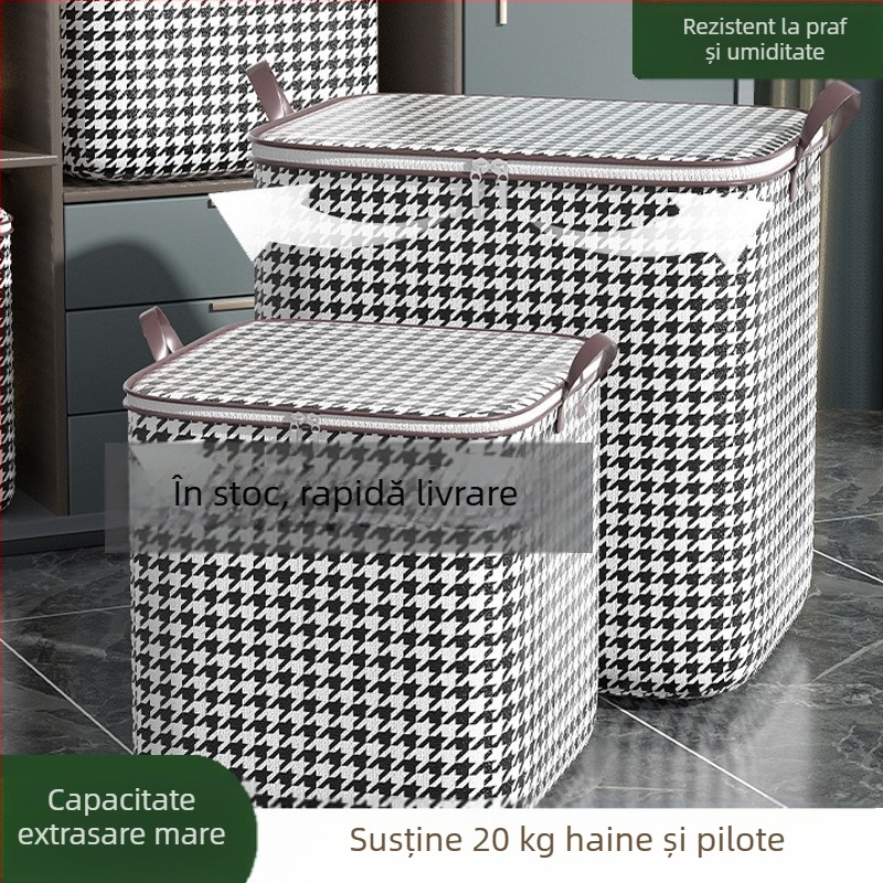 Geantă de depozitare pentru pilotă, geantă transparentă Tote, cutie de depozitare pentru haine, dulap, geantă de mutat, cutie de depozitare, dulap de depozitare