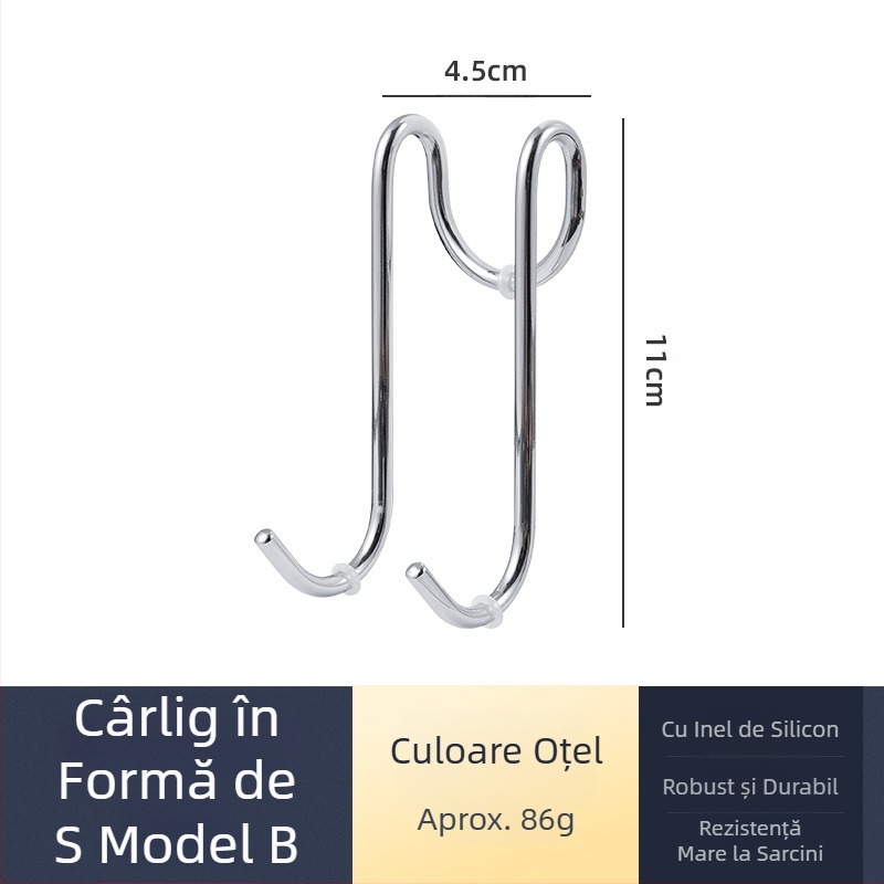 Ștergător de geam din oțel inoxidabil cu cârlig, ștergător de geam, producători en-gros transfrontalieri Amazon