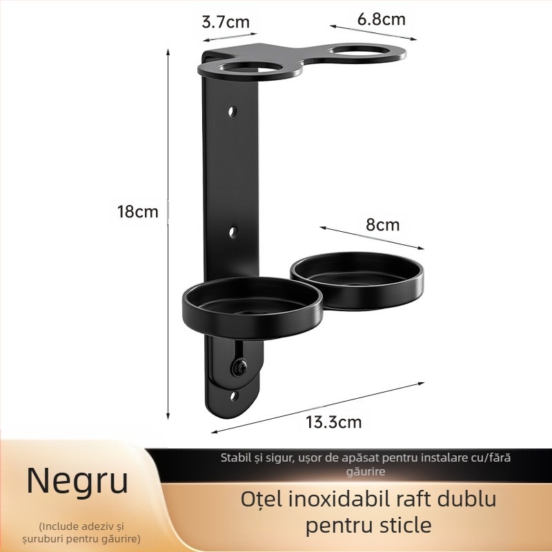 Dispenser de săpun din oțel inoxidabil 304, gel de duș neperforat pentru toaletă hotelieră, sticlă de dezinfectant pentru mâini, pentru export transfrontalier