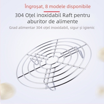 Suport pentru gătit la abur, suport ... din oțel inoxidabil 304, rezistent la apă, pentru acasă, cu picior înalt