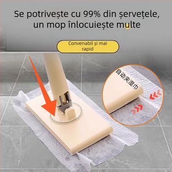 Șervețele umede leneșe pentru curățarea secundară, spălare ușoară cu mâinile, prosop de față, mop, spălare ușoară, prosop de curățare