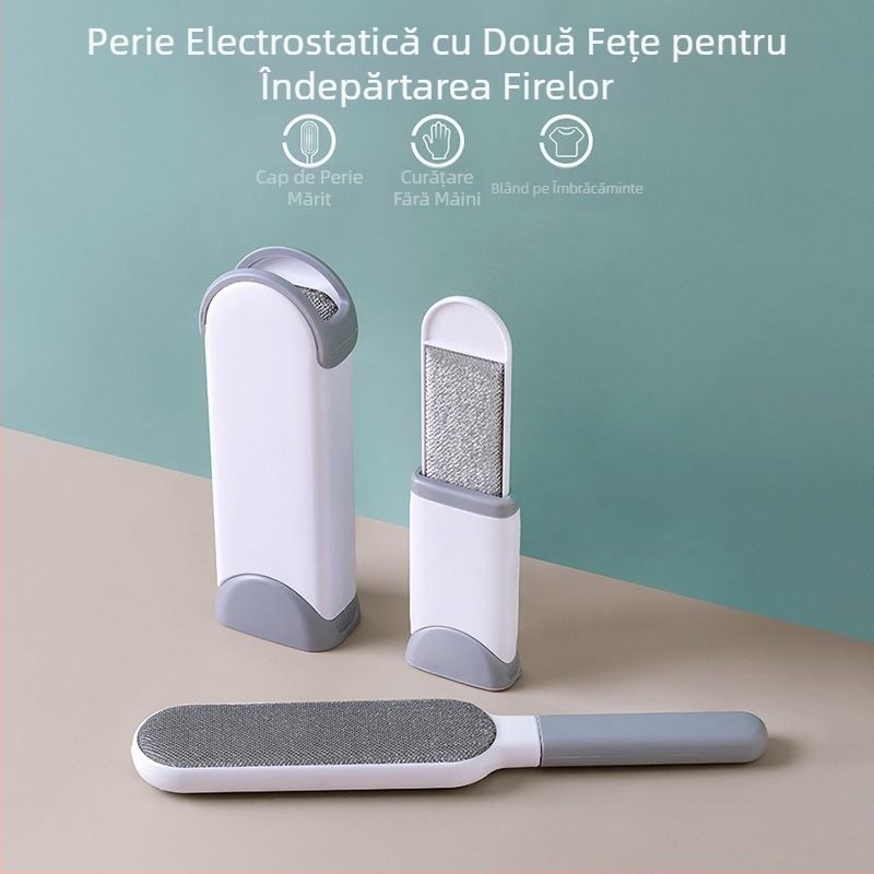 Haine pentru a îndepărta părul periei lipicios pentru animale de companie pentru a îndepărta peria pentru a îndepărta praful periei, haine electrostatice lipicioase pentru părul zeu