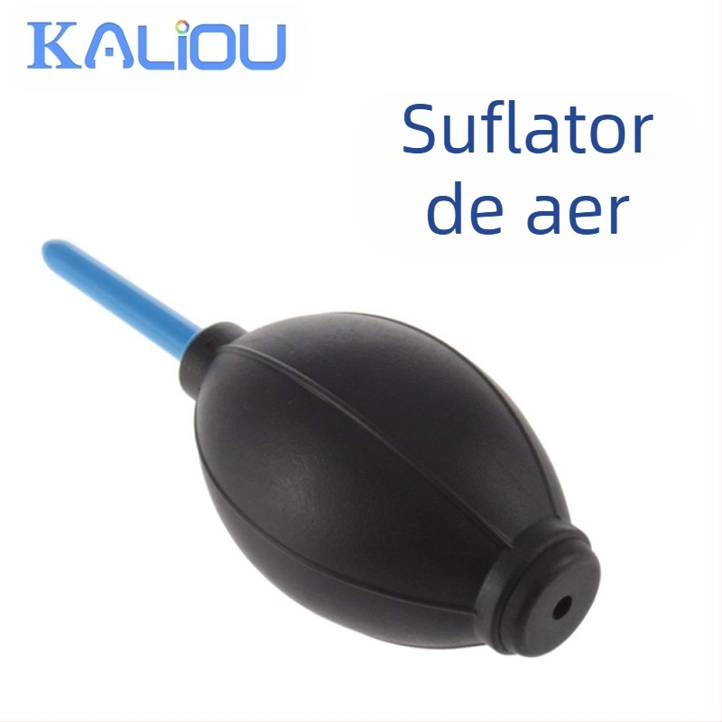 En-gros, îndepărtarea prafului de pe cameră, perie de suflat în atmosferă gri, cârpă de curățat lentile, stilou, bilă de praf din piele, balon Tiger suflat, balon