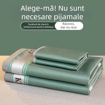 Covoraș de vară din mătase glacială, lavabil, pentru aer condiționat, set de trei piese, pentru cămin studențesc, covoraș de vară pliabil individual, en-gros