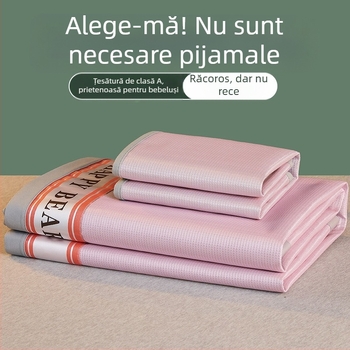 Covoraș de vară din mătase glacială, lavabil, pentru aer condiționat, set de trei piese, pentru cămin studențesc, covoraș de vară pliabil individual, en-gros