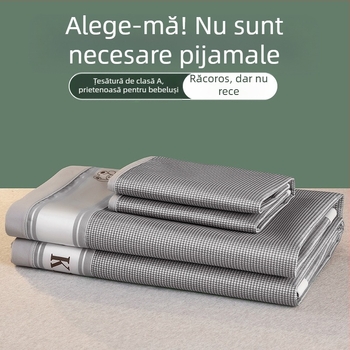 Covoraș de vară din mătase glacială, lavabil, pentru aer condiționat, set de trei piese, pentru cămin studențesc, covoraș de vară pliabil individual, en-gros