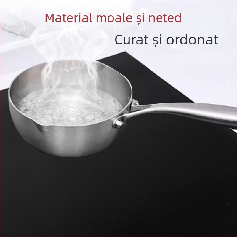 Covoraș de bucătărie multifuncțional din silicon cu grosimea de 0,4 mm, rezistent la temperaturi ridicate, pentru aragaz cu inducție, covoraș de protecție din silicon antiderapant pentru izolare termică