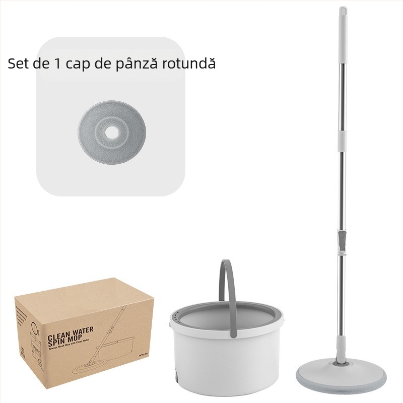 Spălare fără mâini, mop bun Dumnezeu, mop de separare a apelor uzate, mop rotativ leneș, mop de uz casnic, mop plat absorbant, en-gros
