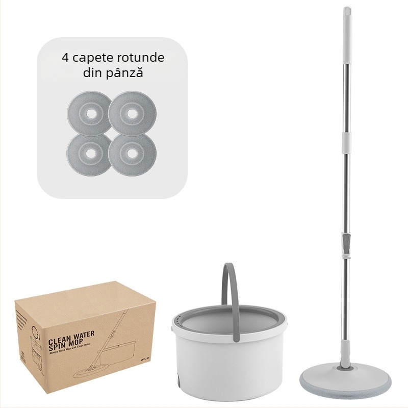 Spălare fără mâini, mop bun Dumnezeu, mop de separare a apelor uzate, mop rotativ leneș, mop de uz casnic, mop plat absorbant, en-gros