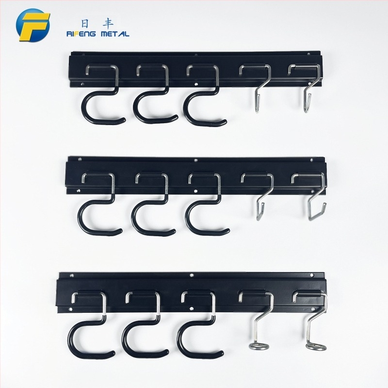 Cârlig de mop pentru garaj, cârlig de depozitare a sculelor de grădină, placă metalică din spate, cârlig de mop, cârlig de plastic pentru imersie, brevetat