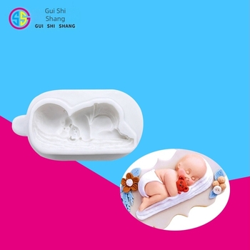 Mucegai de silicon pentru bebeluși, nou, pentru decorarea tortului, ciocolată, DIY, pentru copt, mucegai de silicon pentru fondant