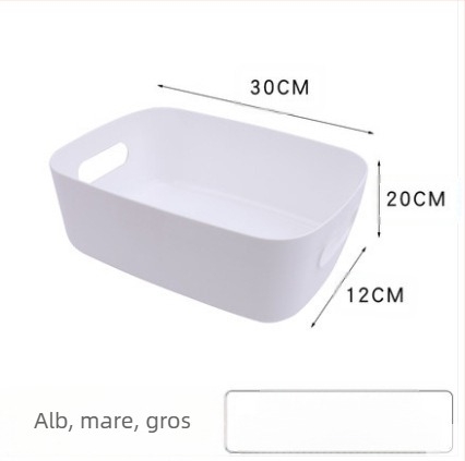 [Cutie de depozitare diverse] cutie de plastic pentru birou cutie de finisare cosmetică cutie de depozitare pentru bucătărie coș de depozitare a gustărilor