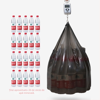 Vestă-stil sac de gunoi stradă taraba îngroșată sac de gunoi acasă bucătărie negru ecologic mare ghiozdan sac de gunoi en-gros