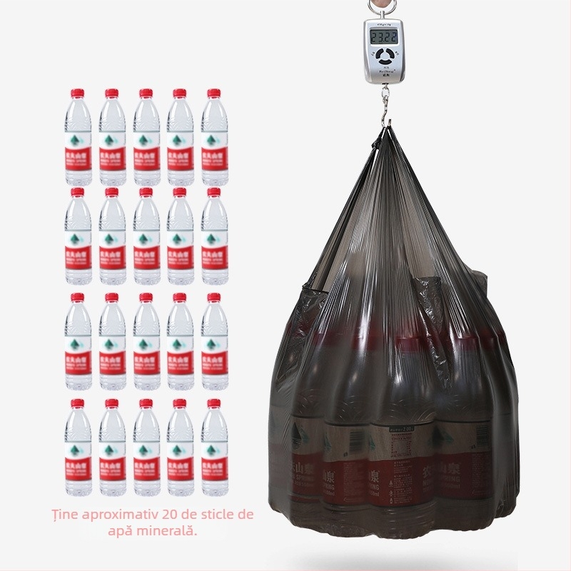 Vestă-stil sac de gunoi stradă taraba îngroșată sac de gunoi acasă bucătărie negru ecologic mare ghiozdan sac de gunoi en-gros