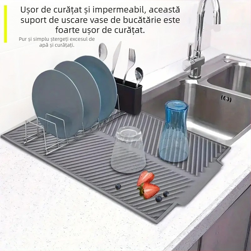 Silicon scurgere covor bucătărie tacâmuri filtru covor uz casnic masă covor filtru covor silicon scurgere placă covor