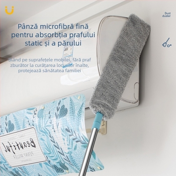 Curățarea patului Artefact Curățenie de uz casnic Praf Igiena Instrumente retractabile și lungi Praf Duster Gap Cleaning Zen