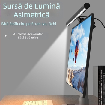 2024 Nou Sedentar Memento Aluminiu Aliaj Ecran Suspendat Lampă Monitor Suspendat Lampă Computer Umplere Lumină Ochi Protecție Lampă de Birou