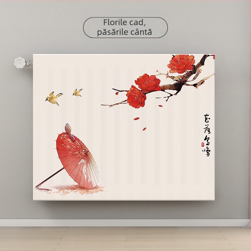 Husă de praf pentru radiator, nouă, all-inclusive, de modă veche, decorativă, anti-înnegrire, elastică, pentru uz casnic, simplă