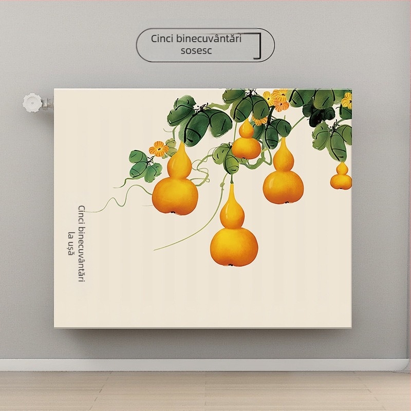 Husă de praf pentru radiator, nouă, all-inclusive, de modă veche, decorativă, anti-înnegrire, elastică, pentru uz casnic, simplă