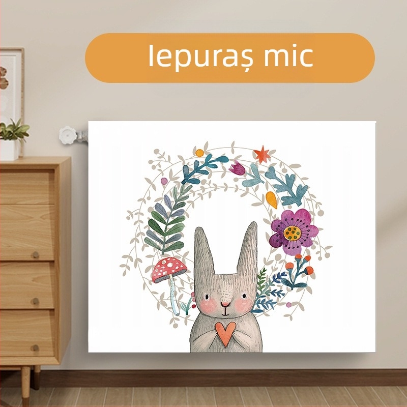 Husă de praf pentru radiator, nouă, all-inclusive, de modă veche, decorativă, anti-înnegrire, elastică, pentru uz casnic, simplă