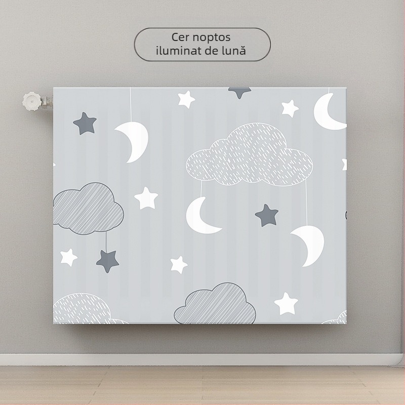 Husă de praf pentru radiator, nouă, all-inclusive, de modă veche, decorativă, anti-înnegrire, elastică, pentru uz casnic, simplă