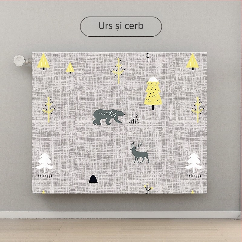 Husă de praf pentru radiator, nouă, all-inclusive, de modă veche, decorativă, anti-înnegrire, elastică, pentru uz casnic, simplă
