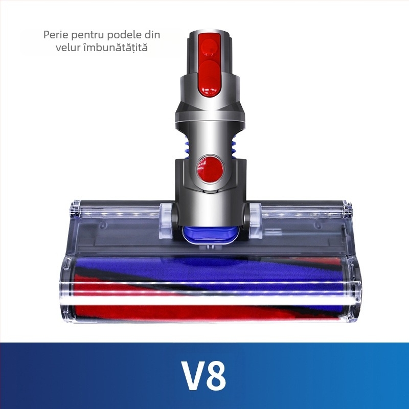 Potrivit pentru accesoriile aspiratorului Dyson, filtru V8, încărcător cu cap de conversie inferior, motor, cap de aspirare, perie cu rolă cu acționare directă, cilindru
