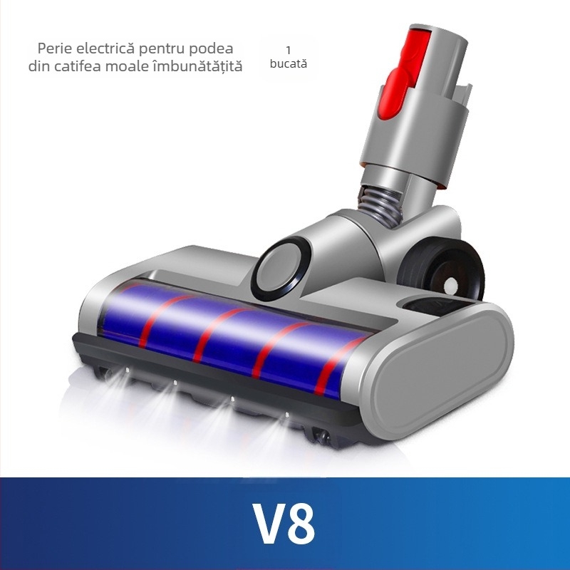 Potrivit pentru accesoriile aspiratorului Dyson, filtru V8, încărcător cu cap de conversie inferior, motor, cap de aspirare, perie cu rolă cu acționare directă, cilindru