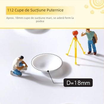 Stil nou distractiv desene animate baie antiderapantă din PVC duș covoraș de uz casnic pentru copii baie baie rezistentă la cădere cadă podea covoraș