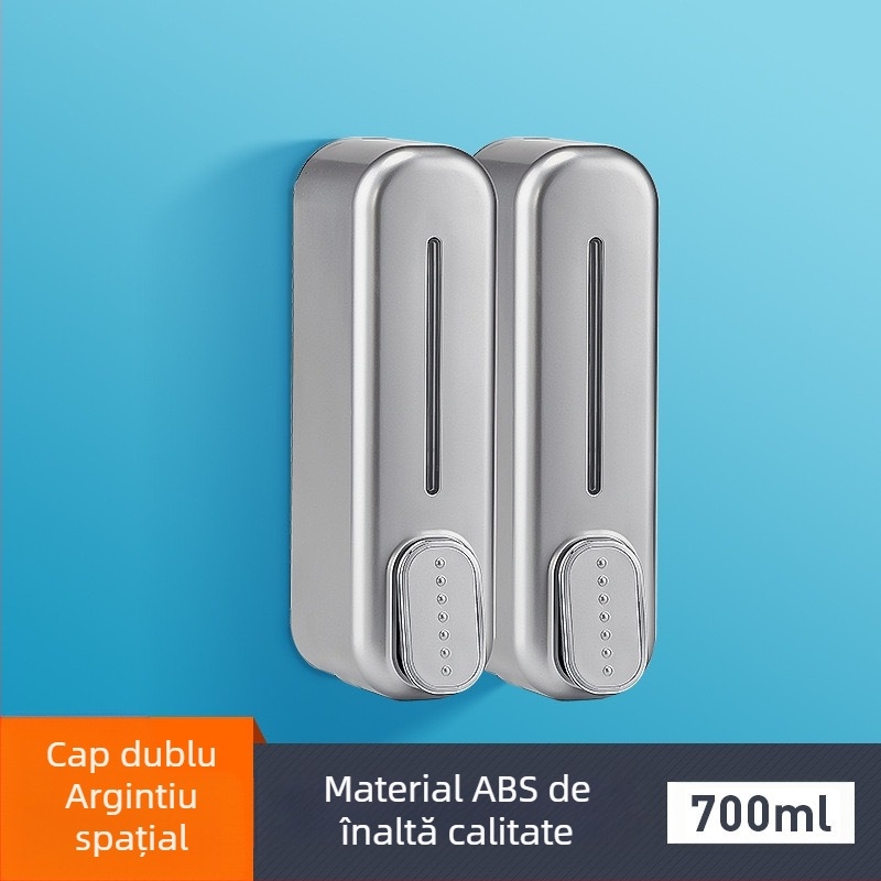 Dispenser de săpun manual cu presă, montat pe perete, cutie de gel de duș și șampon pentru baie, hotel, furnizare transfrontalieră
