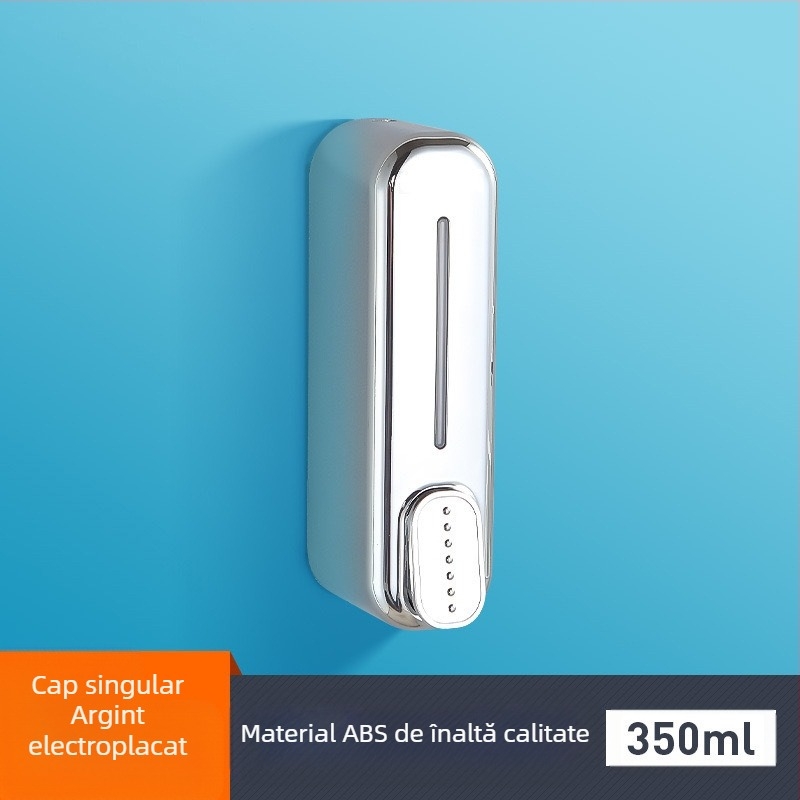 Dispenser de săpun manual cu presă, montat pe perete, cutie de gel de duș și șampon pentru baie, hotel, furnizare transfrontalieră