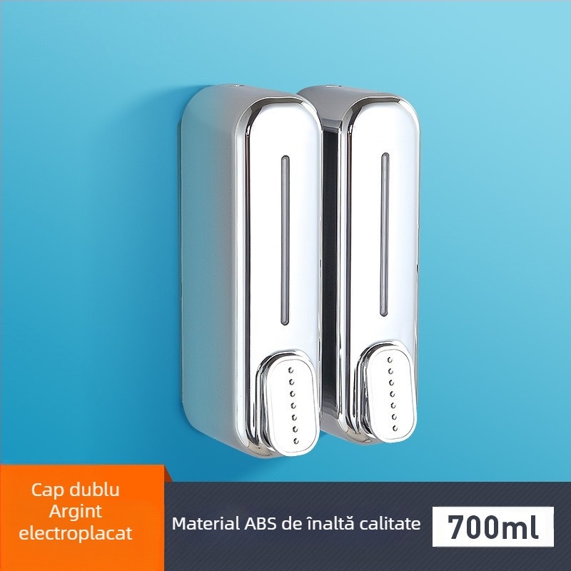 Dispenser de săpun manual cu presă, montat pe perete, cutie de gel de duș și șampon pentru baie, hotel, furnizare transfrontalieră