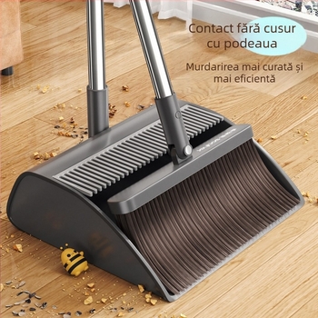 Mătură făraș costum de uz casnic 2025 Nou măturat mătură combinată lopată de gunoi artefact fără păr