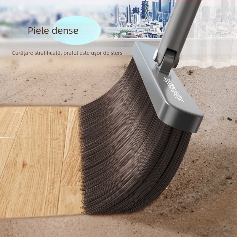 Mătură făraș costum de uz casnic 2025 Nou măturat mătură combinată lopată de gunoi artefact fără păr