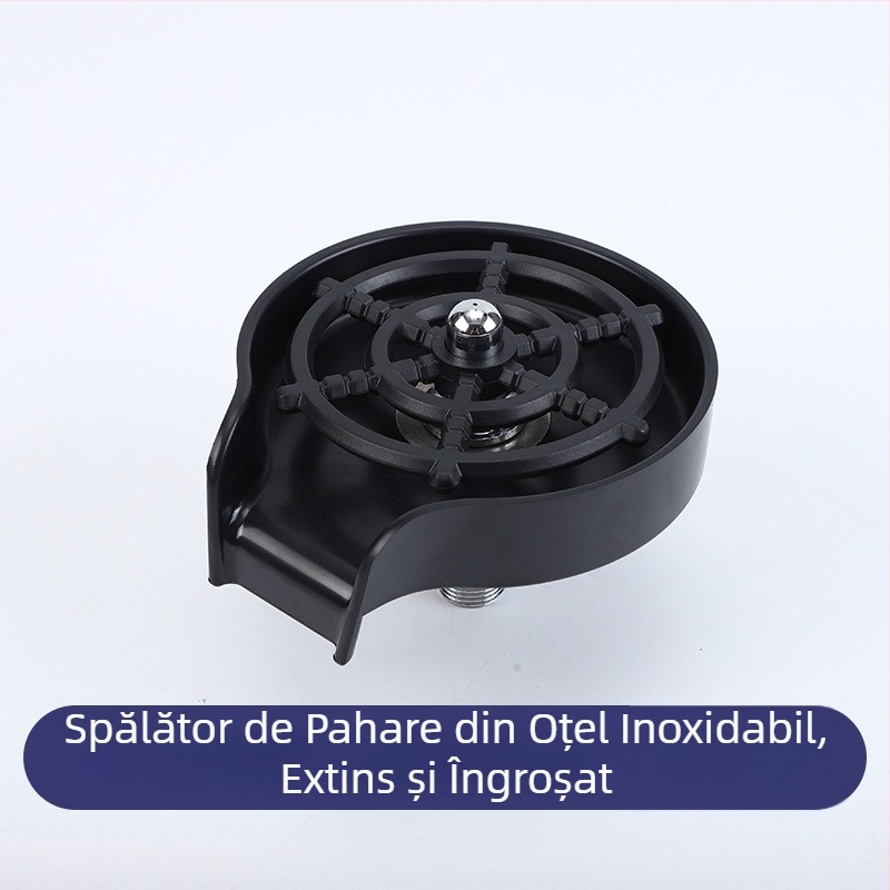 Mașină de spălat cupă de înaltă presiune din oțel inoxidabil de uz casnic, chiuvetă de bucătărie, bar comercial, mașină de spălat automată, artefact din plastic ABS