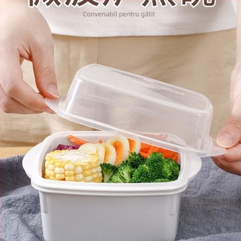 Importat din Japonia, cutie de prânz la abur, bucătărie de uz casnic, cu abur, bara de protecție pentru găluște, ustensile pentru cuptorul cu microunde, încălzire cu abur, orez fierbinte, artefact