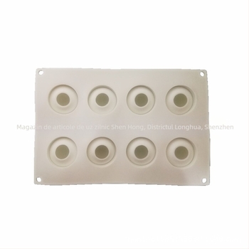 Producător în stoc 8 bucăți de ouă pentru tort de Paște, silicon, mousse, DIY, copt italian francez, desert