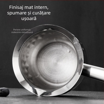 Aparat de cafea din oțel inoxidabil cu gură ascuțită, ceașcă de flori, ceașcă de lapte cu bule, ceașcă de lapte, ceașcă de ceară cu tragere, ceașcă de ceară topită